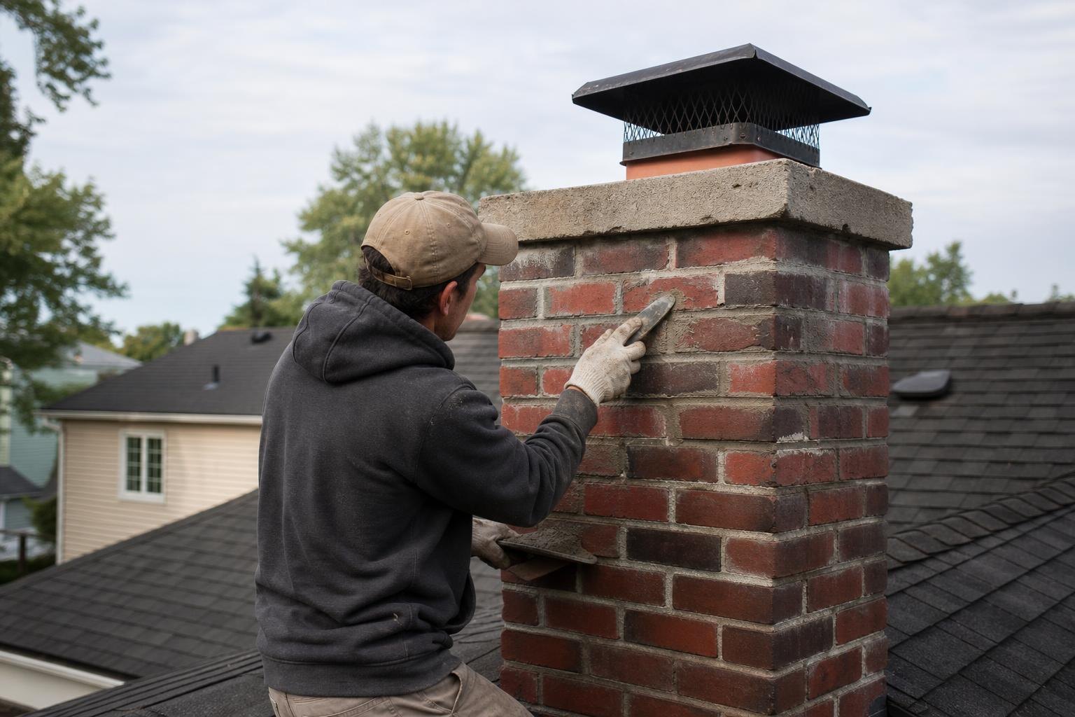 Chimney Cap Installation